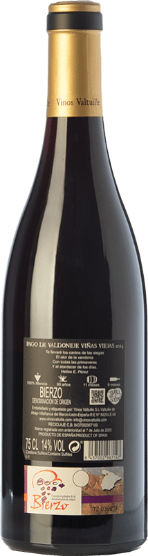 18,95 € | Red wine Valtuille Pago de Valdoneje Viñas Viejas Crianza D.O. Bierzo Castilla y León Spain Mencía Bottle 75 cl