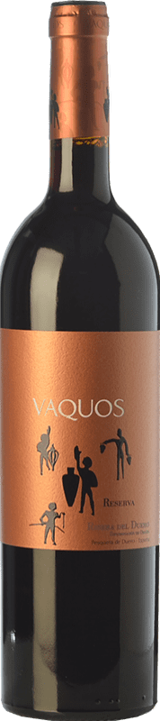 24,95 € Бесплатная доставка | Красное вино Vaquos Резерв D.O. Ribera del Duero