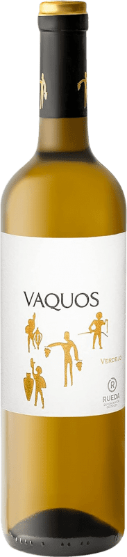 13,95 € Envio grátis | Vinho branco Vaquos D.O. Rueda