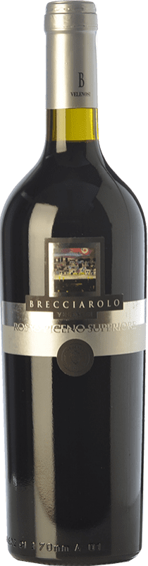 15,95 € | Красное вино Velenosi Superiore Brecciarolo D.O.C. Rosso Piceno Marche Италия Sangiovese, Montepulciano 75 cl