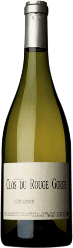 Free Shipping | White wine Clos du Rouge Gorge Blanc I.G.P. Vin de Pays Côtes Catalanes Languedoc-Roussillon France Macabeo 75 cl