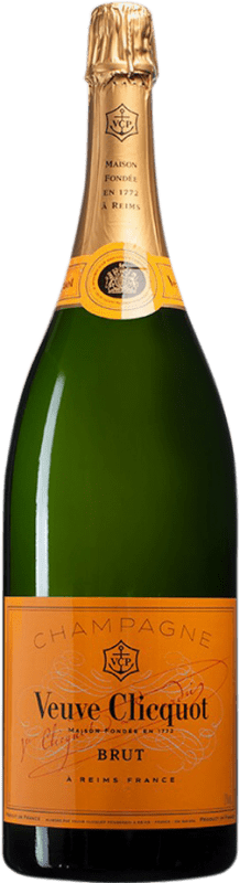 Envío gratis | Espumoso blanco Veuve Clicquot Yellow Label Brut A.O.C. Champagne Champagne Francia Chardonnay, Pinot Meunier Botella Imperial-Mathusalem 6 L