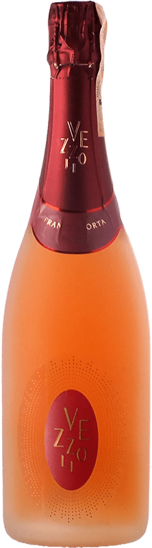 Envio grátis | Espumante rosé Vezzoli Rosé Brut D.O.C.G. Franciacorta Lombardia Itália Pinot Preto Garrafa Magnum 1,5 L