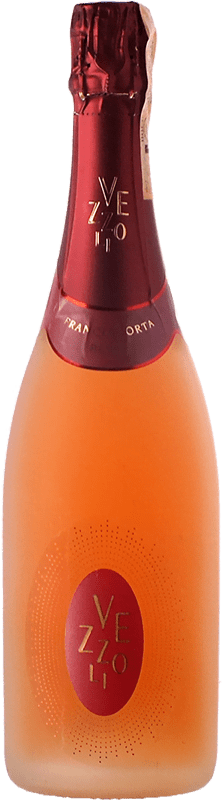 免费送货 | 桃红起泡酒 Vezzoli Brut — 起泡酒 干型 Rosé — 桃红葡萄酒 D.O.C.G. Franciacorta 伦巴第 意大利 Pinot Noir — 黑皮诺 大瓶 — Magnum 1,5 L