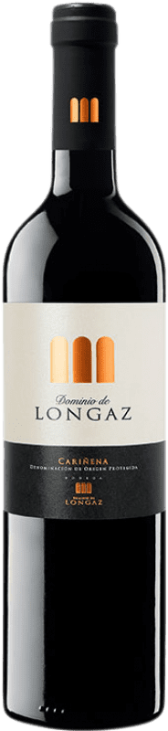 10,95 € | Red wine Victoria Dominio de Longaz Aged D.O. Cariñena Aragon Spain Tempranillo, Merlot, Syrah, Cabernet Sauvignon Bottle 75 cl