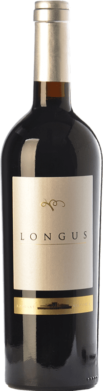 Kostenloser Versand | Rotwein Victoria Longus Crianza — Kurze Fassreifung D.O. Cariñena Aragón Spanien Merlot, Syrah, Cabernet Sauvignon 75 cl