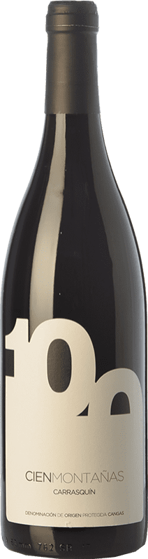 14,95 € Бесплатная доставка | Красное вино Vidas 100 Montañas Crianza — Крианса D.O.P. Vino de Calidad de Cangas