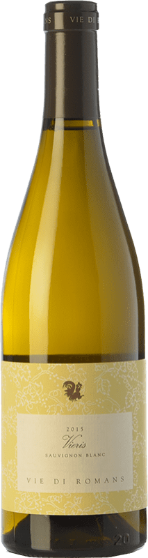 27,95 € | White wine Vie di Romans Sauvignon Vieris D.O.C. Friuli Isonzo Friuli-Venezia Giulia Italy Sauvignon White Bottle 75 cl