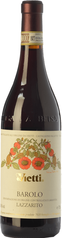 232,95 € | Красное вино Vietti Lazzarito D.O.C.G. Barolo Пьемонте Италия Nebbiolo 75 cl