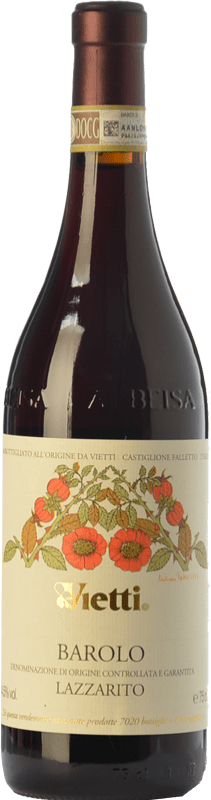 213,95 € | Красное вино Vietti Lazzarito D.O.C.G. Barolo Пьемонте Италия Nebbiolo — Неббиоло 75 cl