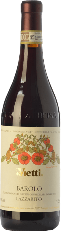 266,95 € Бесплатная доставка | Красное вино Vietti Lazzarito D.O.C.G. Barolo