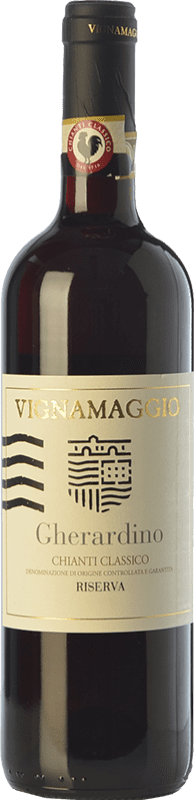 21,95 € Kostenloser Versand | Rotwein Vignamaggio Gherardino Reserve D.O.C.G. Chianti Classico