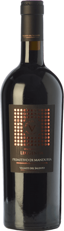 39,95 € | Красное вино Vigneti del Salento Leggenda D.O.C. Primitivo di Manduria Апулия Италия Primitivo — Примитиво 75 cl