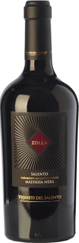 13,95 € | Red wine Vigneti del Salento Zolla Malvasia Nera Zolla I.G.T. Salento Campania Italy Malvasia Black Bottle 75 cl