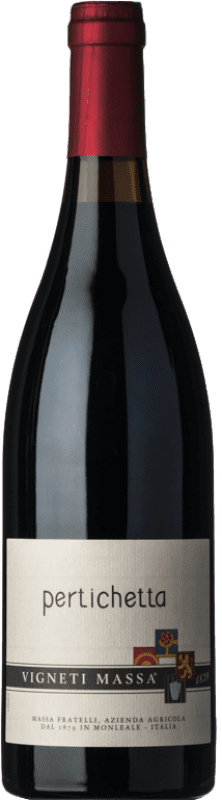 18,95 € | Red wine Vigneti Massa Pertichetta D.O.C. Colli Tortonesi Piemonte Italy Bacca Red Bottle 75 cl