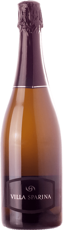 18,95 € 送料無料 | 白スパークリングワイン Villa Sparina Brut I.G.T. Vino Spumante di Qualità