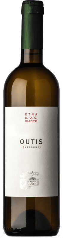 27,95 € | 白ワイン Vini Biondi Outis Bianco D.O.C. Etna シチリア島 イタリア Carricante, Catarratto, White Malvasia, Muscatella, Mannella 75 cl