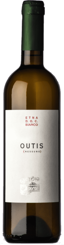 27,95 € | White wine Vini Biondi Outis Bianco D.O.C. Etna Sicily Italy Carricante, Catarratto, White Malvasia, Muscatella, Mannella 75 cl