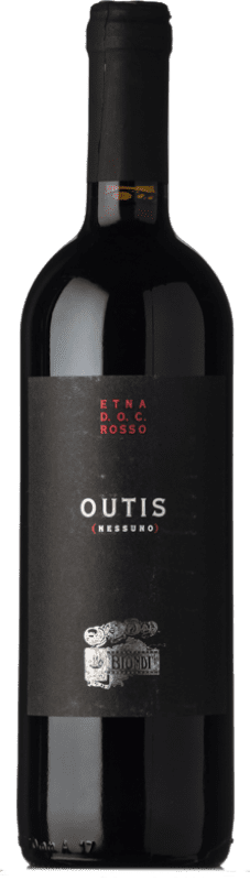 32,95 € | Red wine Vini Biondi Outis Rosso D.O.C. Etna Sicily Italy Nerello Mascalese, Nerello Cappuccio 75 cl