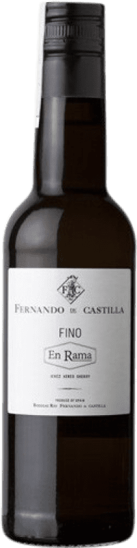Envoi gratuit | Vin Fortifié Fernando de Castilla Classique, Fino en Rama — Non Filtré D.O. Jerez-Xérès-Sherry Andalousie Espagne Palomino Fino Demi-Bouteille 37 cl