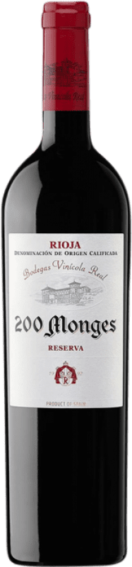 48,95 € | Red Wine Vinícola Real 200 Monges Reserve — Aged D.O.Ca. Rioja The Rioja Spain Tempranillo, Graciano, Mazuelo 75 cl