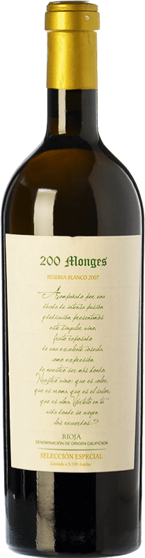 42,95 € | White wine Vinícola Real 200 Monges Selección Especial Crianza D.O.Ca. Rioja The Rioja Spain Viura, Malvasía, Grenache White Bottle 75 cl