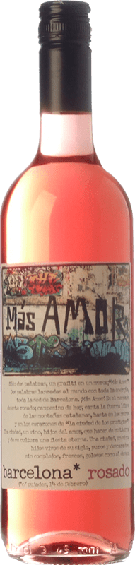 Spedizione Gratuita | Vino Rosato Vino Amor y Fantasía Más Amor D.O. Catalunya Catalogna Spagna Garnacha — Grenache, Cariñena — Carignano, Sumoll 75 cl