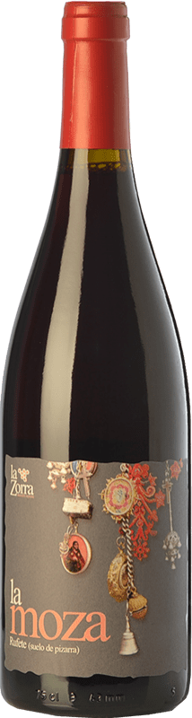 18,95 € | Red wine Vinos La Zorra La Moza Aged D.O.P. Vino de Calidad Sierra de Salamanca Castilla y León Spain Rufete 75 cl