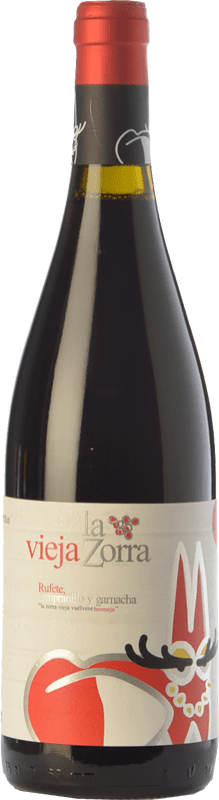 17,95 € Kostenloser Versand | Rotwein Vinos La Zorra La Vieja Alterung D.O.P. Vino de Calidad Sierra de Salamanca