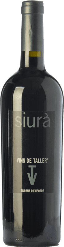 Envio grátis | Vinho tinto Vins de Taller Siurà Crianza Espanha Merlot, Marcelan 75 cl