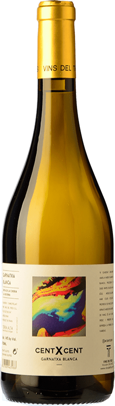 12,95 € Бесплатная доставка | Белое вино Vins del Tros Cent x Cent Crianza — Крианса D.O. Terra Alta