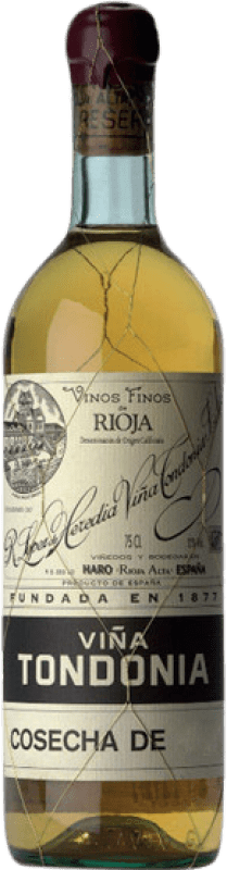 141,95 € | 白酒 López de Heredia Viña Tondonia Blanco 大储备 D.O.Ca. Rioja 拉里奥哈 西班牙 Viura, Malvasía 75 cl