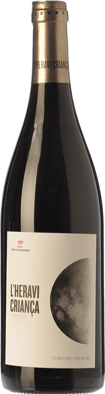 15,95 € | Red wine Vinyes d'en Gabriel L'Heravi Criança Crianza D.O. Montsant Catalonia Spain Grenache, Carignan Bottle 75 cl