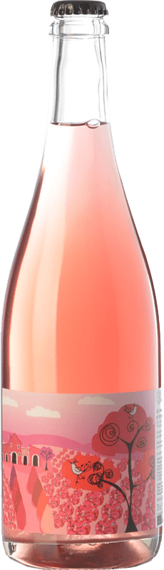 Envio grátis | Espumante rosé Vinyes Singulars Ancestral Al Rosa l'Amor S'hi Posa Espanha Monastrell, Macabeo, Xarel·lo Biológico 75 cl