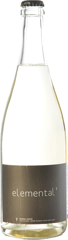 Spedizione Gratuita | Spumante bianco Vinyes Singulars Ancestral Elemental Spagna Macabeo, Xarel·lo Biologico 75 cl