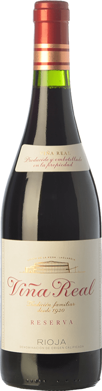 33,95 € | Red Wine Viña Real Reserve — Aged D.O.Ca. Rioja The Rioja Spain Tempranillo, Garnacha — Grenache, Graciano, Mazuelo Magnum Bottle 1,5 L