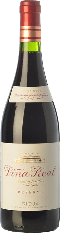 31,95 € Kostenloser Versand | Rotwein Viña Real Reserve D.O.Ca. Rioja Magnum-Flasche 1,5 L