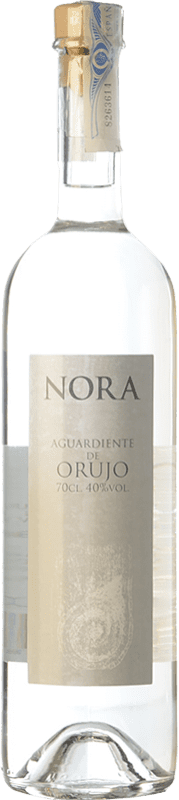 19,95 € Envio grátis | Aguardente Orujo Viña Nora Blanco D.O. Orujo de Galicia