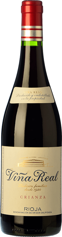 8,95 € | Red wine Viña Real Aged D.O.Ca. Rioja The Rioja Spain Tempranillo, Grenache, Graciano, Mazuelo Bottle 75 cl