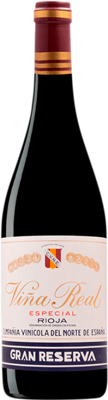 62,95 € Бесплатная доставка | Красное вино Viña Real Гран Резерва D.O.Ca. Rioja