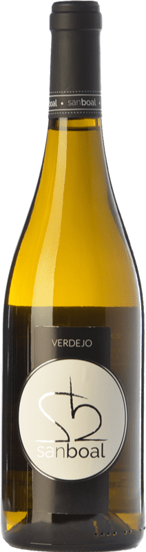 Бесплатная доставка | Белое вино Viña Sanboal I.G.P. Vino de la Tierra de Castilla y León Кастилия-Леон Испания Verdejo — Вердехо 75 cl