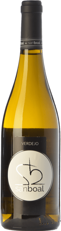 Envoi gratuit | Vin blanc Viña Sanboal I.G.P. Vino de la Tierra de Castilla y León Castille et Leon Espagne Verdejo 75 cl