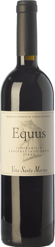 6,95 € Бесплатная доставка | Красное вино Santa Marina Equus молодое I.G.P. Vino de la Tierra de Extremadura