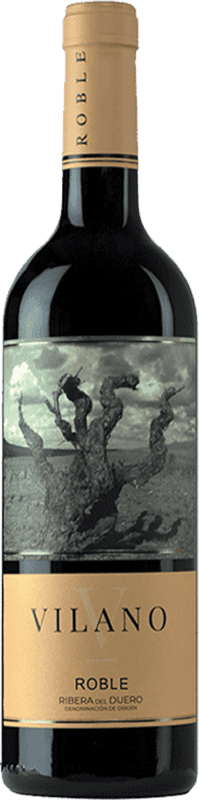 10,95 € | Красное вино Viña Vilano Дуб D.O. Ribera del Duero Кастилия-Леон Испания Tempranillo 75 cl