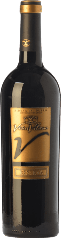 Бесплатная доставка | Красное вино Viña Vilano Резерв D.O. Ribera del Duero Кастилия-Леон Испания Tempranillo 75 cl