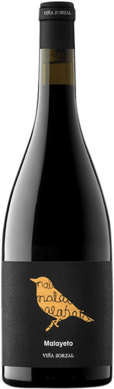 Free Shipping | Red wine Viña Zorzal Malayeto Young D.O. Navarra Navarre Spain Grenache 75 cl