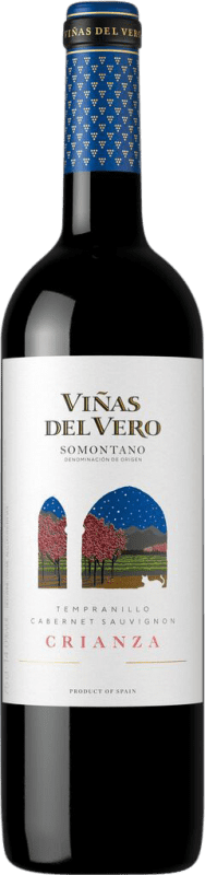 11,95 € Free Shipping | Red wine Viñas del Vero Aged D.O. Somontano