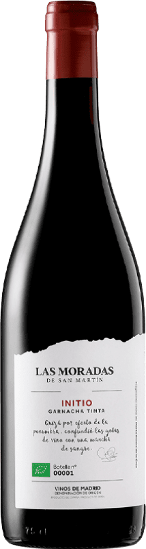 16,95 € | Vinho tinto Viñedos de San Martín Las Moradas Initio Crianza D.O. Vinos de Madrid Madri Espanha Grenache 75 cl