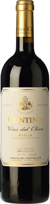 71,95 € | Vin rouge Viñedos del Contino Viña del Olivo Crianza D.O.Ca. Rioja La Rioja Espagne Tempranillo, Graciano 75 cl