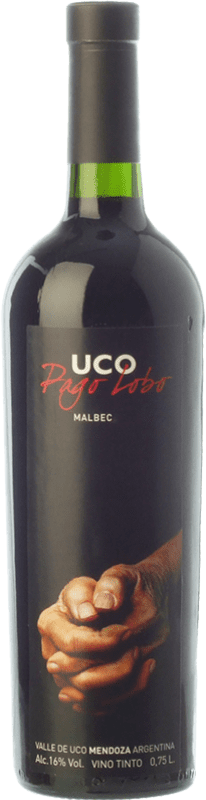 39,95 € | Red wine Valle de Uco Pago Lobo Aged I.G. Valle de Uco Uco Valley Argentina Malbec 75 cl